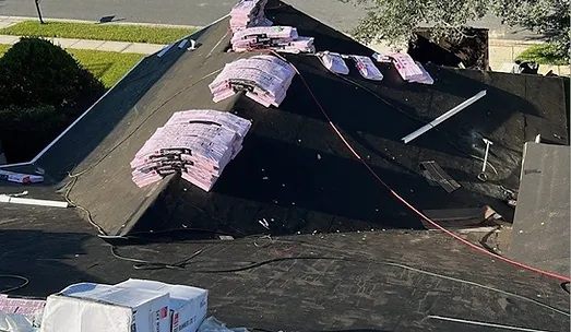 Roof in Progress